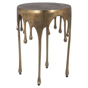 Bijzettafel Carly brushed gold Richmond Interiors