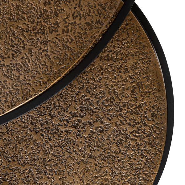 Salontafel Derby black/gold (Set of 2) Richmond Interiors - Afbeelding 3