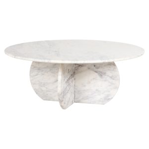 Salontafel Holmes white 90Ø Richmond Interiors