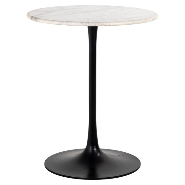 Bistrotafel Carlten black/white 65Ø Richmond Interiors