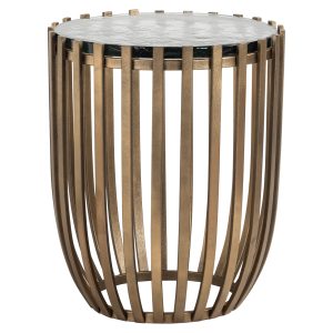 Bijzettafel Volante gold 47,5Ø Richmond Interiors