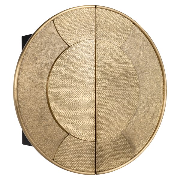Opbergkast Bowie black/gold Richmond Interiors