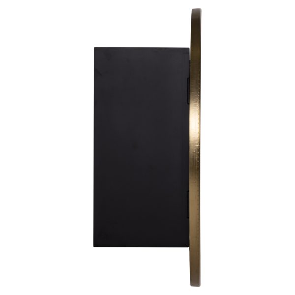 Opbergkast Bowie black/gold Richmond Interiors - Afbeelding 3