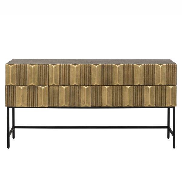 Dressoir Jaxx black/gold Richmond Interiors - Afbeelding 3