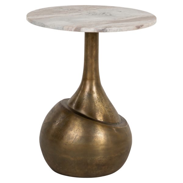 Bijzettafel Sia brushed gold Richmond Interiors - Afbeelding 3