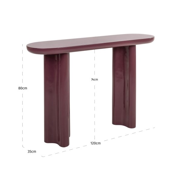 Console Sunny burgundy Richmond Interiors - Afbeelding 5