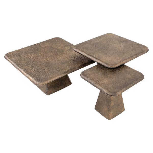 Salontafel Marlie gold (Set of 3) Richmond Interiors - Afbeelding 3