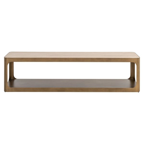 TV-meubel Claridge sand 160x40 Richmond Interiors - Afbeelding 3