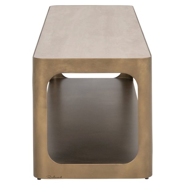 TV-meubel Claridge sand 160x40 Richmond Interiors - Afbeelding 4