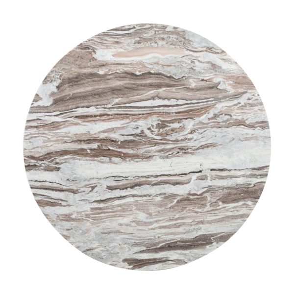 Eettafel Oberoy brown 130Ø Richmond Interiors - Afbeelding 3