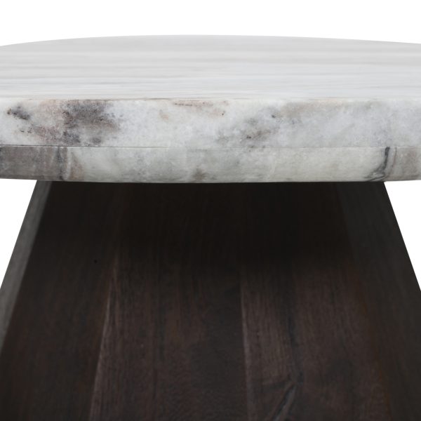 Salontafel Oberoy brown 80Ø Richmond Interiors - Afbeelding 5