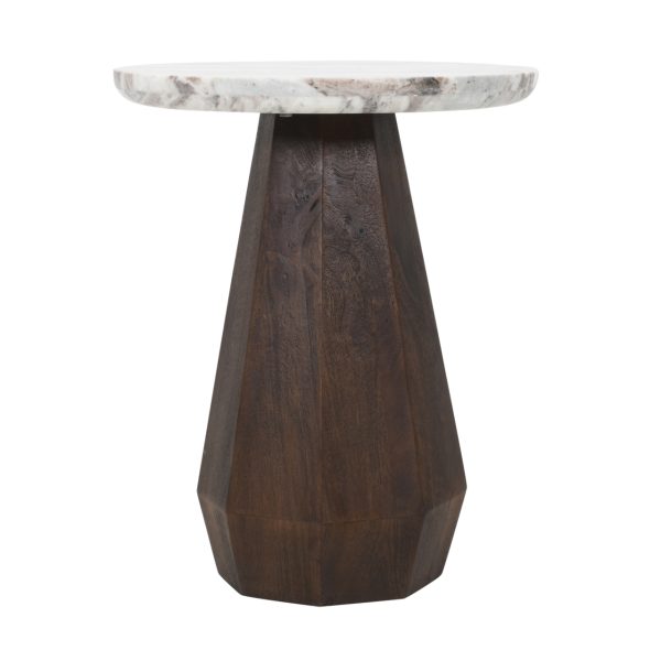 Bijzettafel Oberoy brown 45Ø Richmond Interiors - Afbeelding 2