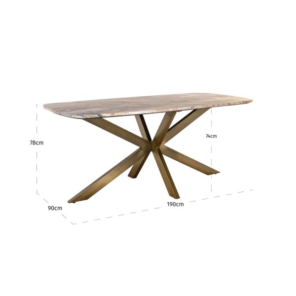 Eettafel Bottega danish oval 190 Richmond Interiors - Afbeelding 5