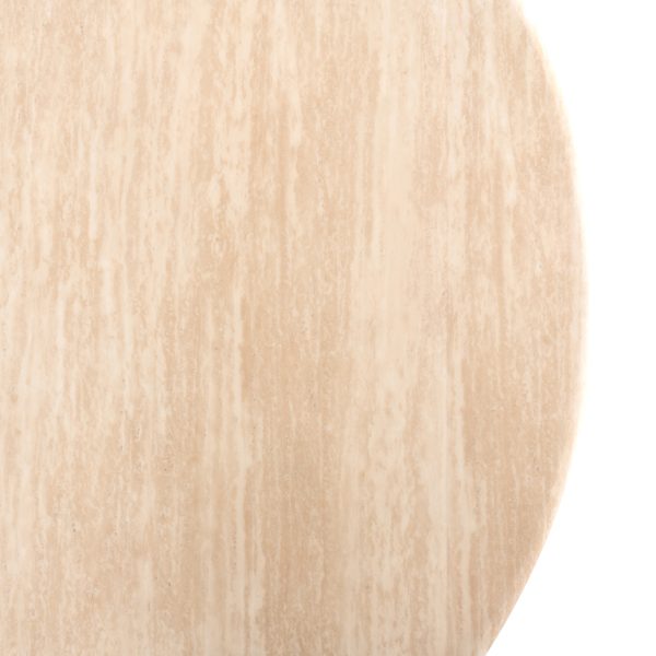 Eettafel Fictus beige 140Ø Richmond Interiors - Afbeelding 4
