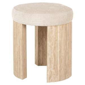 Poef & Voetenbank Gallice beige Richmond Interiors