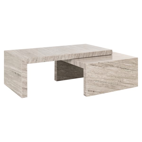 Salontafel Novaz sand (Set of 2) Richmond Interiors - Afbeelding 8