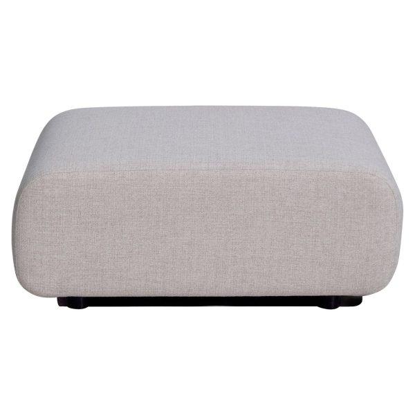 Buiten poef & voetenbank Dawson beige alpine Richmond Interiors - Afbeelding 2