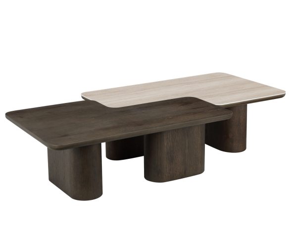 Salontafel Nando brown (Set of 2) Richmond Interiors - Afbeelding 2