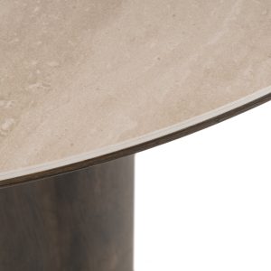 Eettafel Ritz brown 120Ø Richmond Interiors