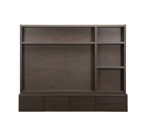 TV-meubel Lachance brown  3-doors 2-drawers Richmond Interiors - Afbeelding 2