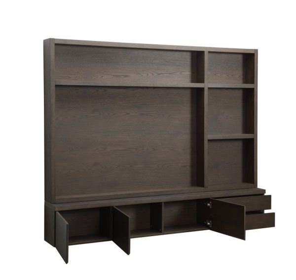 TV-meubel Lachance brown  3-doors 2-drawers Richmond Interiors - Afbeelding 3
