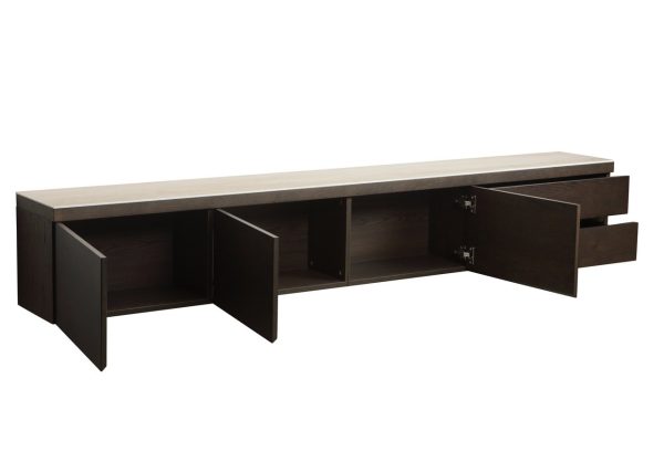 TV-meubel Lachance brown Richmond Interiors - Afbeelding 3