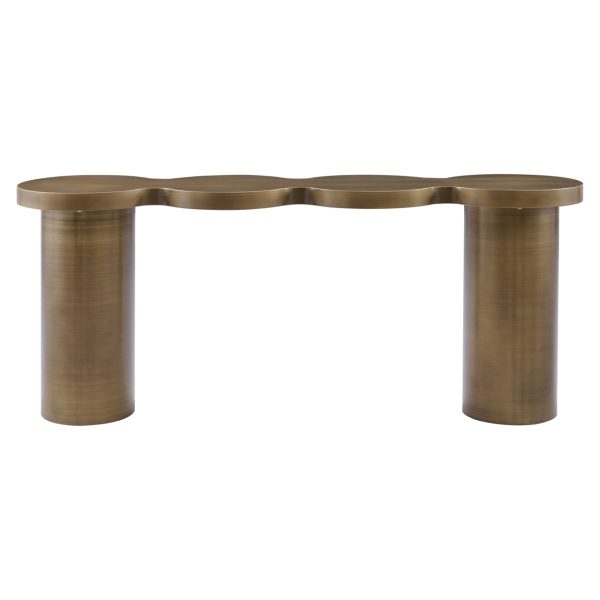 Console Bubba brushed gold Richmond Interiors