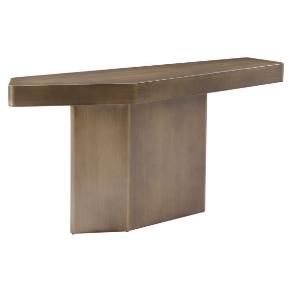 Console Hexa brushed gold Richmond Interiors