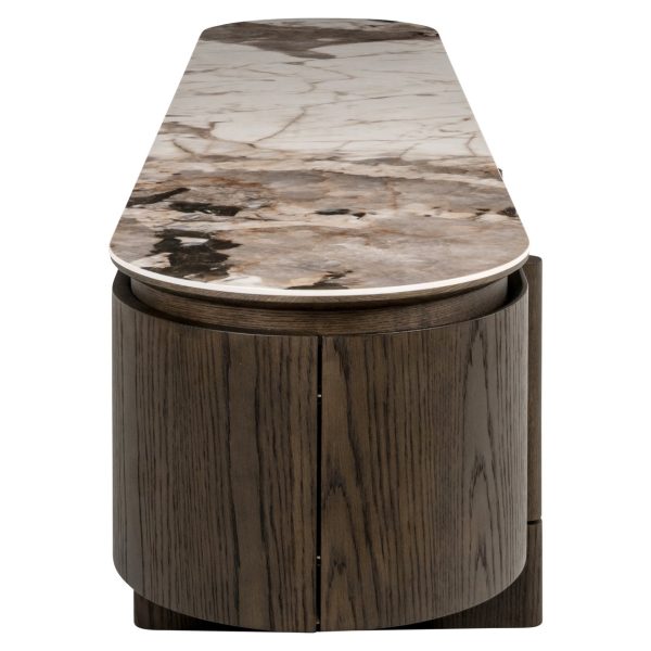 TV-meubel Langford brown Richmond Interiors - Afbeelding 4