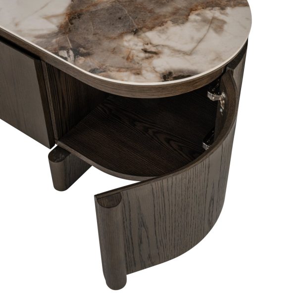 TV-meubel Langford brown Richmond Interiors - Afbeelding 3