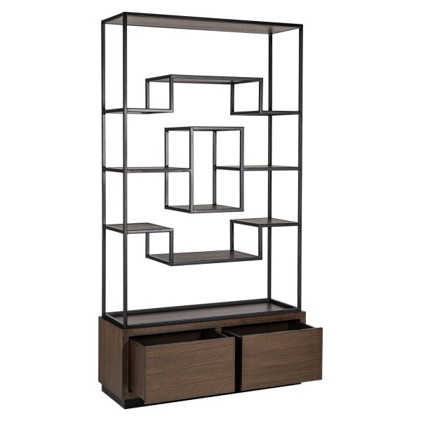 Wandkast Bonvoy brown Richmond Interiors - Afbeelding 4