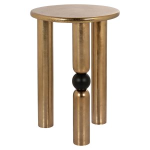 Bijzettafel Marshall gold 38Ø Richmond Interiors