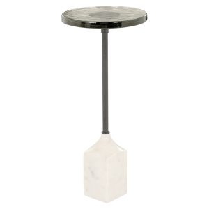 Bijzettafel Aurora white 27Ø Richmond Interiors
