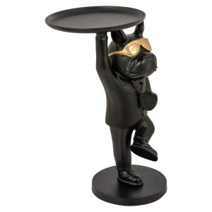 Bijzettafel Bullie black/gold Richmond Interiors