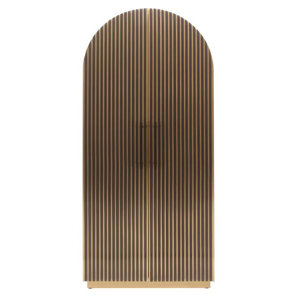 Opbergkast Les Arcs brushed gold Richmond Interiors - Afbeelding 2