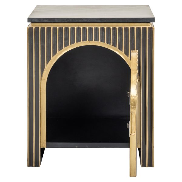Nachtkastje Les Arcs brushed gold Richmond Interiors - Afbeelding 5
