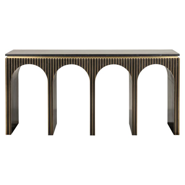 Console Les Arcs brushed gold Richmond Interiors - Afbeelding 2