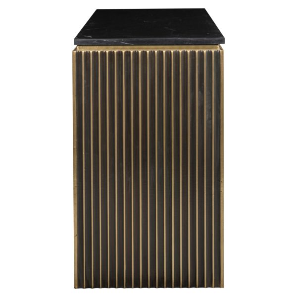 Console Les Arcs brushed gold Richmond Interiors - Afbeelding 3