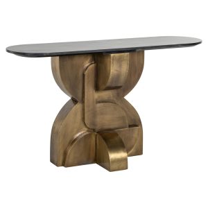 Console Maddox black/gold Richmond Interiors