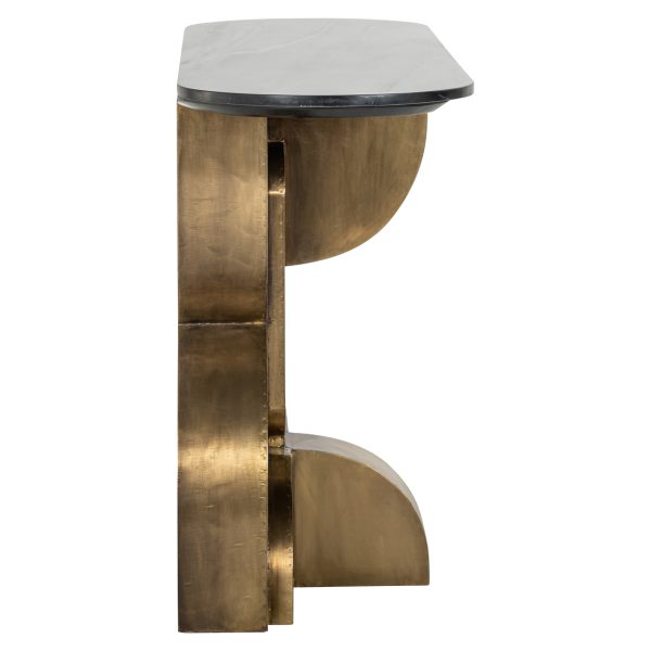 Console Maddox black/gold Richmond Interiors - Afbeelding 2