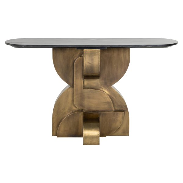 Console Maddox black/gold Richmond Interiors - Afbeelding 3