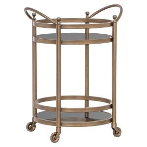 Trolley Hendricks brushed gold Richmond Interiors