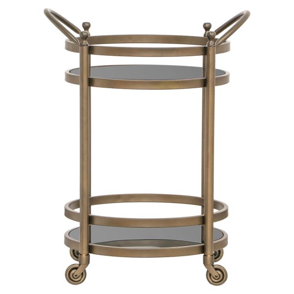 Trolley Hendricks brushed gold Richmond Interiors - Afbeelding 2