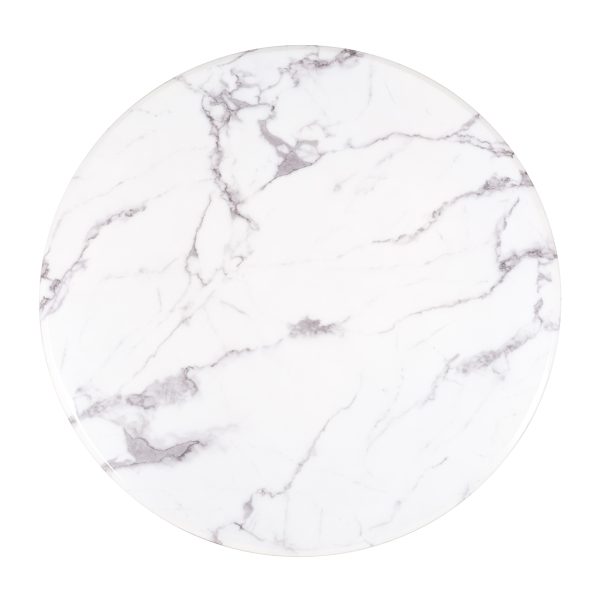 Eettafel Degas white 120Ø Richmond Interiors - Afbeelding 2