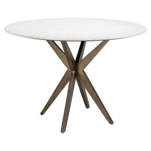 Eettafel Maisy white 114Ø Richmond Interiors