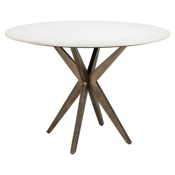 Eettafel Maisy white 114Ø Richmond Interiors