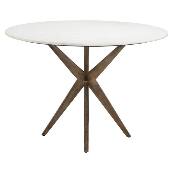 Eettafel Maisy white 114Ø Richmond Interiors - Afbeelding 2