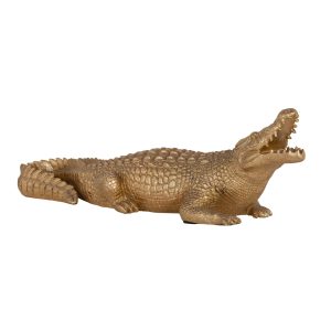 Decoratief object Crocodile gold Richmond Interiors
