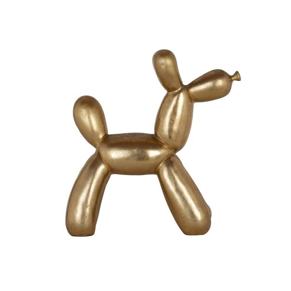 Decoratief object Dog gold Richmond Interiors - Afbeelding 2