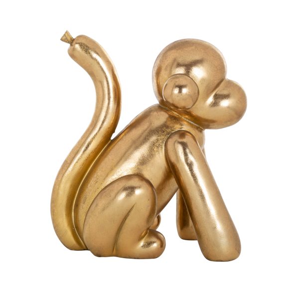 Decoratief object Monkey gold Richmond Interiors - Afbeelding 2